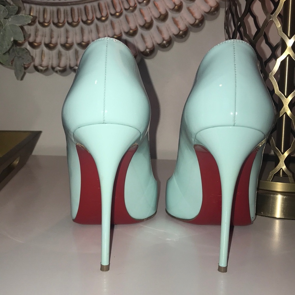 SOLD ❌ Louboutin Pigalle Follies 100mm Source 38.5 - Picture 8 of 8